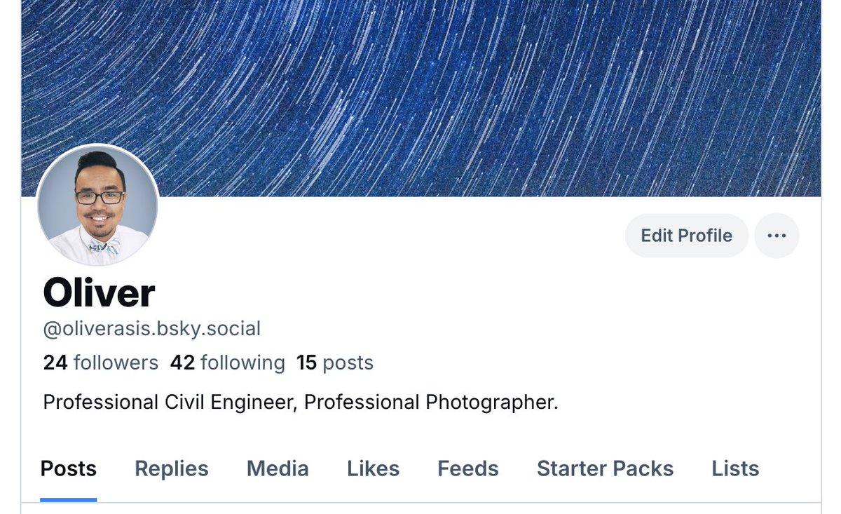 Follow me at bsky: oliverasis.bsky.social