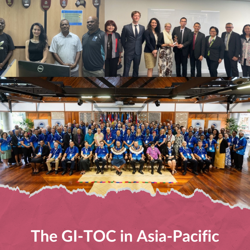 GI_TOC's tweet photo. 🌏 Tackling organized crime in Asia-Pacific requires collaboration across borders and sectors.

Our Asia-Pacific Observatory is building knowledge, fostering dialogue, and working with civil society and law enforcement to combat TOC on every level.

Learn more👇