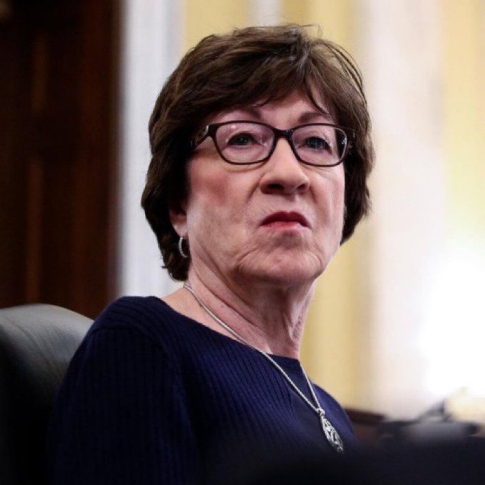 IanJaeger29's tweet photo. BREAKING: Senator Susan Collins announces she opposes Matt Gaetz as Trump’s Attorney General. https://t.co/DOHSzggPwQ