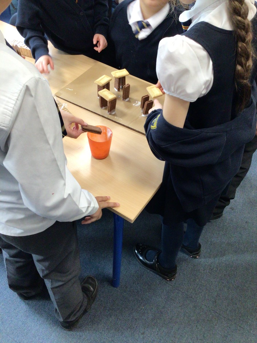 We loved joining Year 3 today as they made Stonehenge from biscuits. we were really impressed with how they worked together and their confident oracy as they explained their learning. <a href="/TandLSRA/">T&L SRA (@TandLSRA)</a>