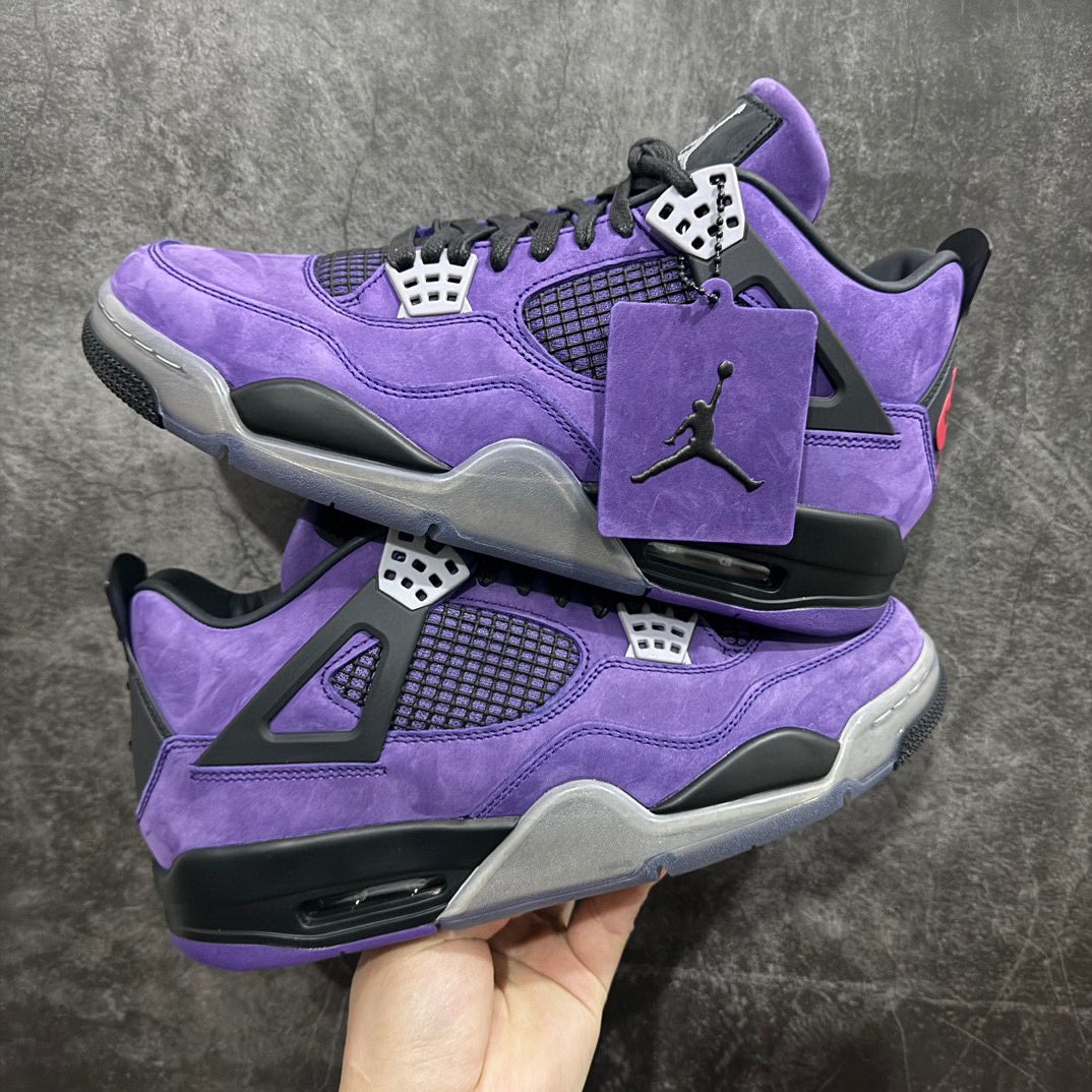 Travis Scott x Air Jordan 4 “Purple” F&amp;F may be getting a retail release in 2025 👀☔