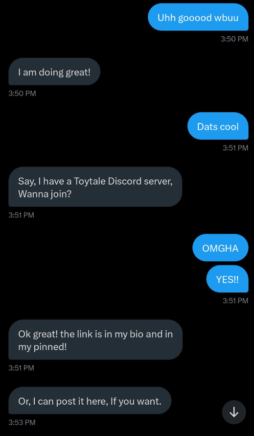 OpDiorite's tweet photo. Anonymous user's experience with Gax. (😺) https://t.co/DIcN3T9ma2