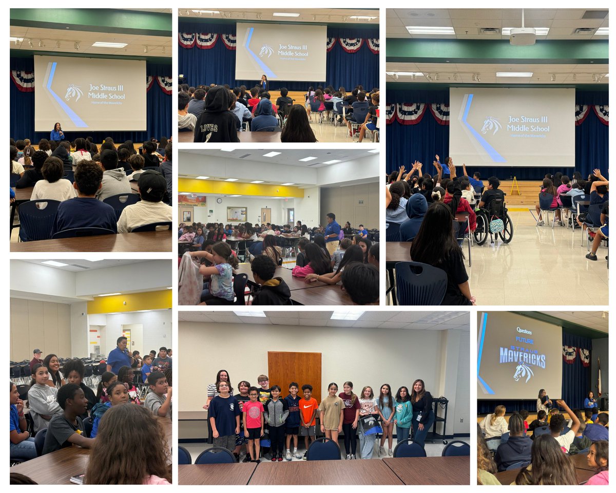 StrausCounseling (@jsmscounseling) on Twitter photo Thank you for having us at your school and giving us the opportunity to speak with the future Mavericks! We’re looking forward to seeing everyone again at our Maverick Camp next month.<a href="/NISDLosReyes/">Los Reyes Elementary</a> <a href="/NISDReed/">Katie Reed Elementary</a> <a href="/NISDHenderson/">Henderson Elementary</a> <a href="/NISDKallison/">Kallison Elementary</a> <a href="/NISDStraus/">Joe Straus III Middle School</a> Thank you for having us at your school and giving us the opportunity to speak with the future Mavericks! We’re looking forward to seeing everyone again at our Maverick Camp next month.<a href="/NISDLosReyes/">Los Reyes Elementary</a> <a href="/NISDReed/">Katie Reed Elementary</a> <a href="/NISDHenderson/">Henderson Elementary</a> <a href="/NISDKallison/">Kallison Elementary</a> <a href="/NISDStraus/">Joe Straus III Middle School</a>