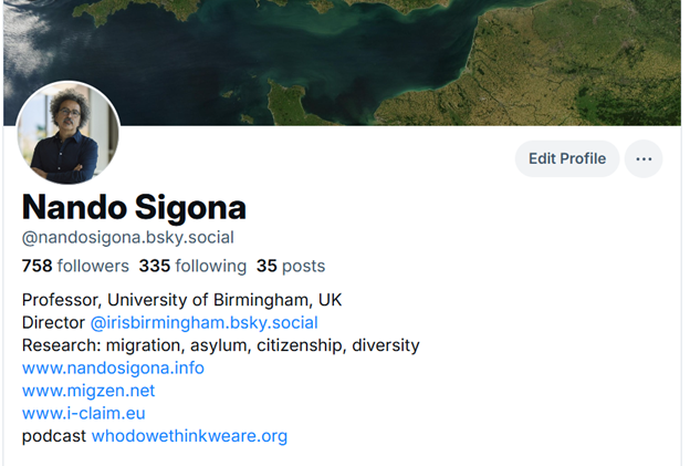 nandosigona's tweet photo. Great to see the community growing in bsky! Hopefully other research institutions follow the Guardian's lead and refocus their social media strategy. Honestly, there is no better place for #blueskythinking ;-) https://t.co/FQG6EXeaa9