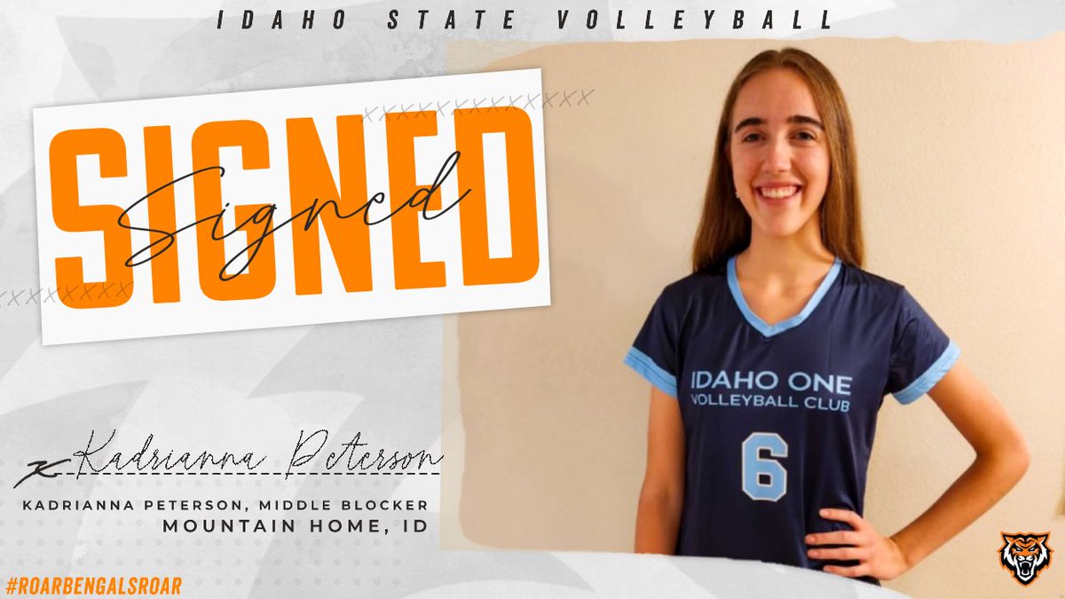 signed, sealed, delivered ✍️

Kadrianna Peterson is officially a Bengal‼️

#RoarBengalsRoar
