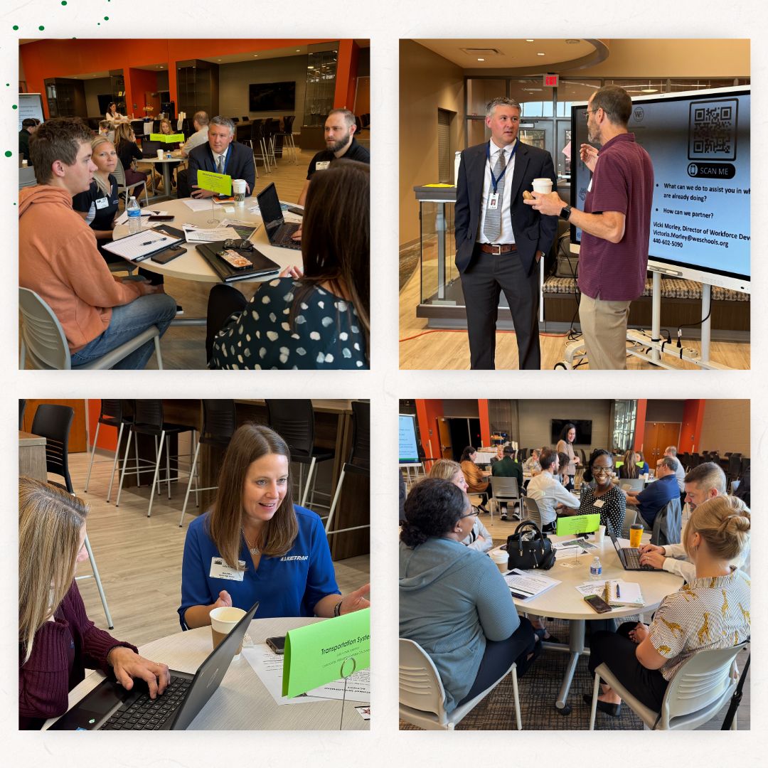 💙💚 CareerPath+ launched with the businesss community to create workforce development opportunites for high school students. Want to help our students be future-ready employees? 📞 Contact Vicki Morley, Director of Workforce Development, 440-602-5090.