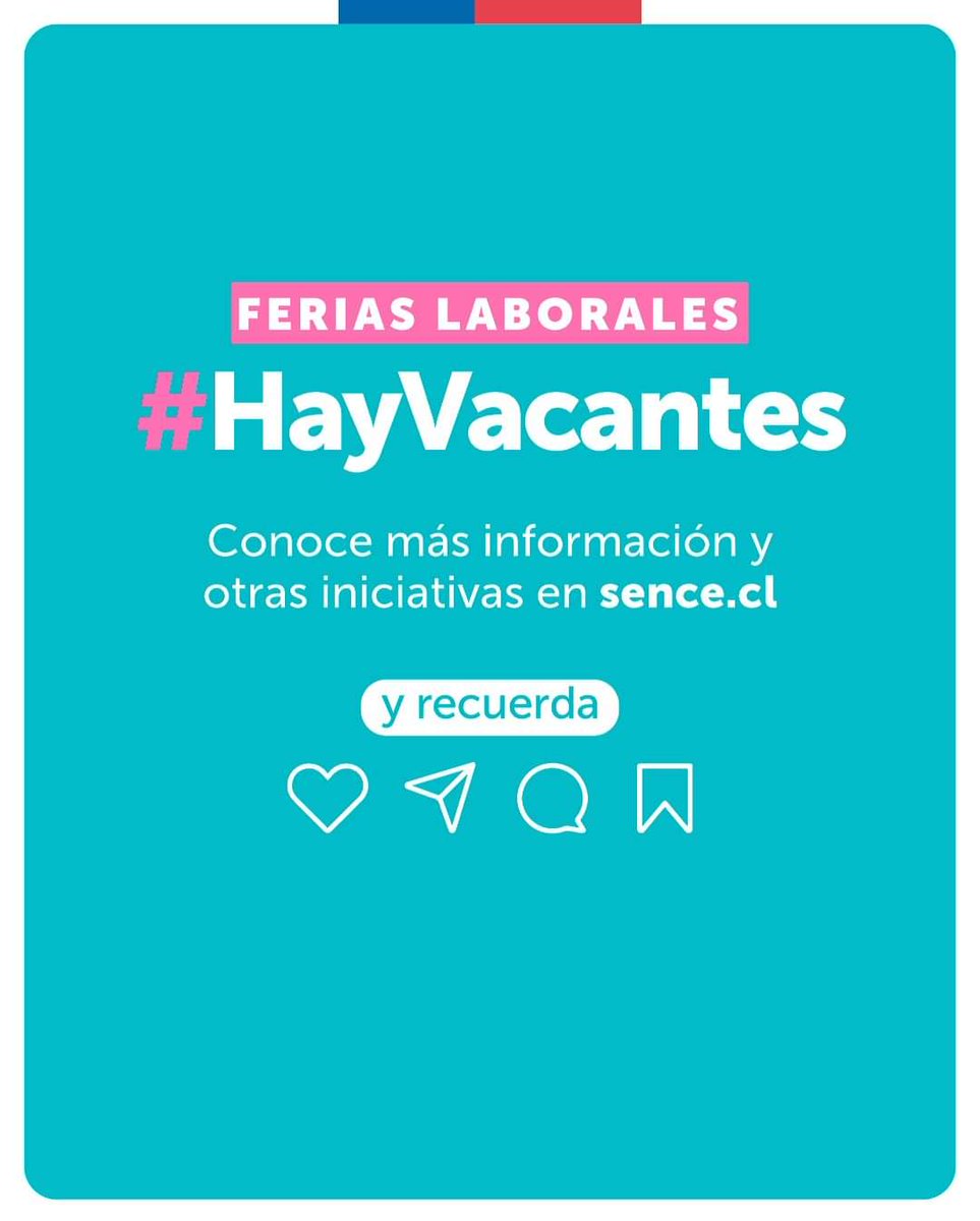 🌟¡Prepárate!🌟La próxima semana comienzan las Ferias Laborales #HayVacantes de Sence en colaboración con la BNE. Si estás en búsqueda de nuevas oportunidades, esta es tu chance para encontrar el empleo que deseas.
📆 Revisa las fechas confirmadas en Sence.cl