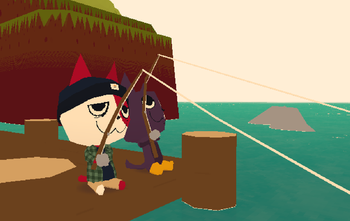 GubbyBear__'s tweet photo. I love webfishing 11/10 game just pure vibes and fish

Here some silly screenshots with @Sylleneo https://t.co/9cciqeLF86