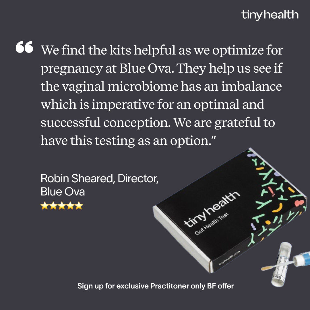 📢 If you’ve been looking to incorporate Tiny Health Tests into your practice, now’s the time! 

From now until December 2nd, we are having a BF offer for practitioners. Sign up here to get the exclusive offer: poweredbytiny.com/practitioners