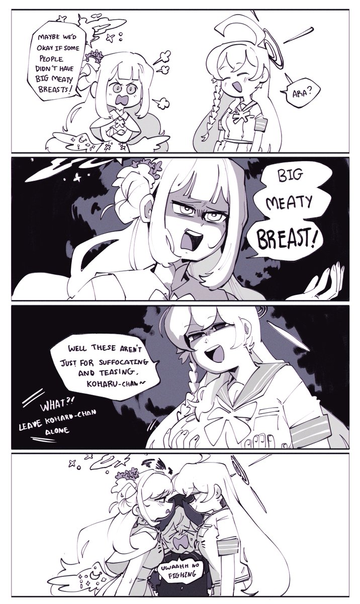 the girls are fightin ! 