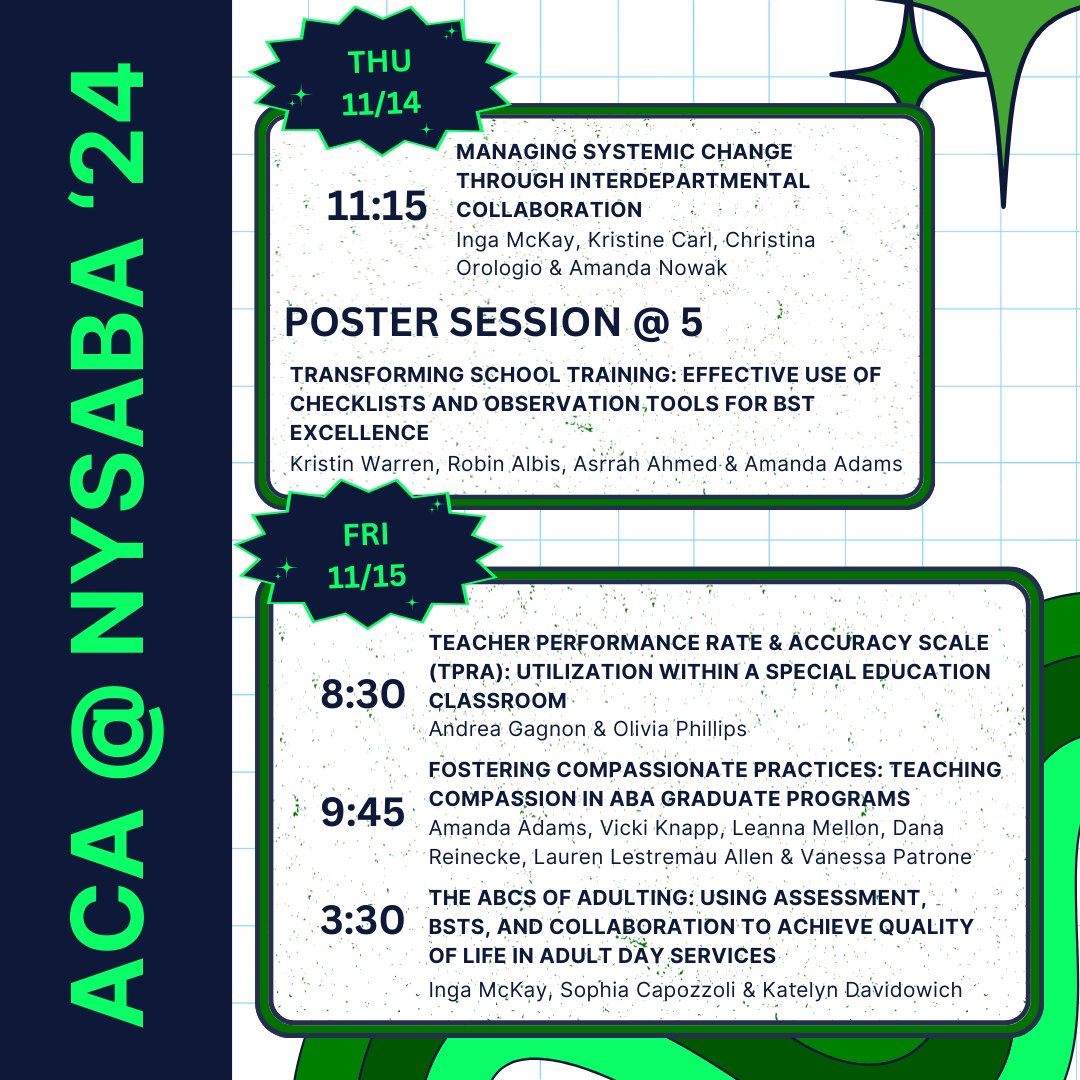 Anderson team members will be presenting at the 35th annual NYSABA conference! Check out their various sessions and presentations.  You can attend virtually or in-person at the Albany Capital Center, November 13th through the 15th. Learn more: nysaba.org/conference