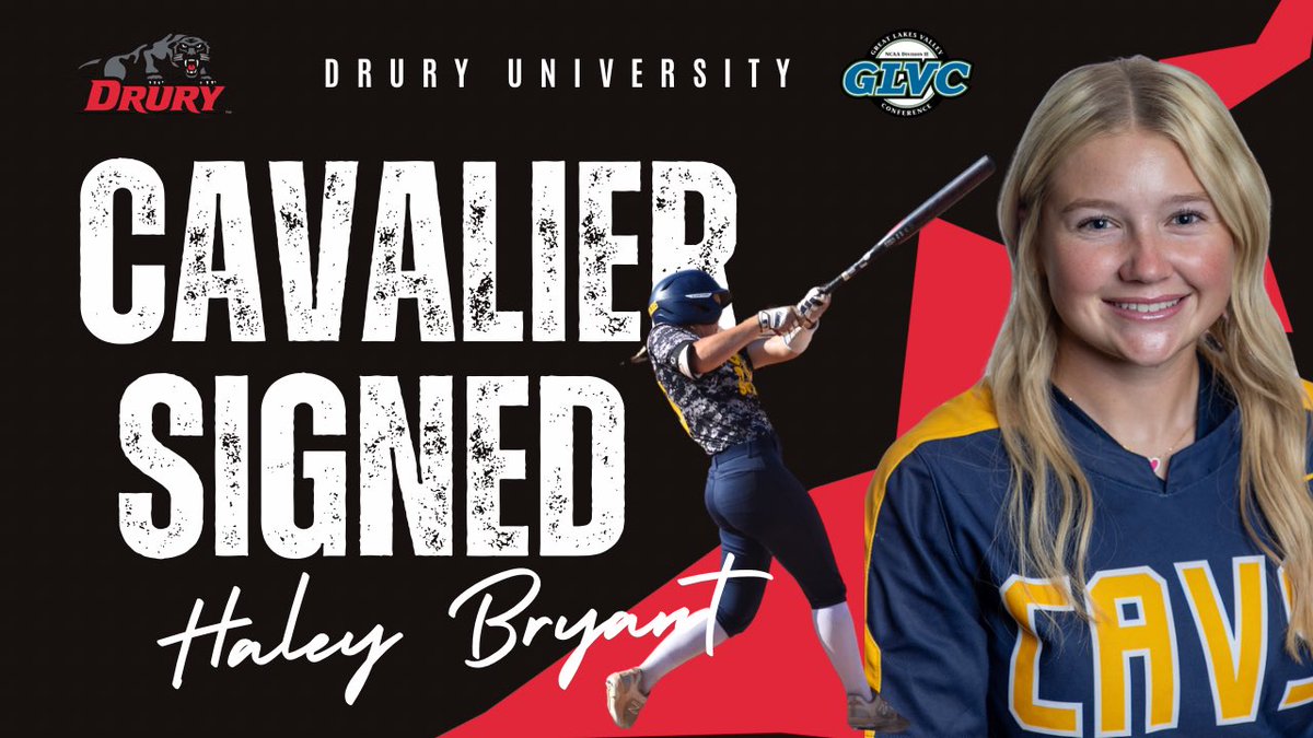 Congratulations to Haley Bryant on committing to Drury University to further her academic and athletic career.