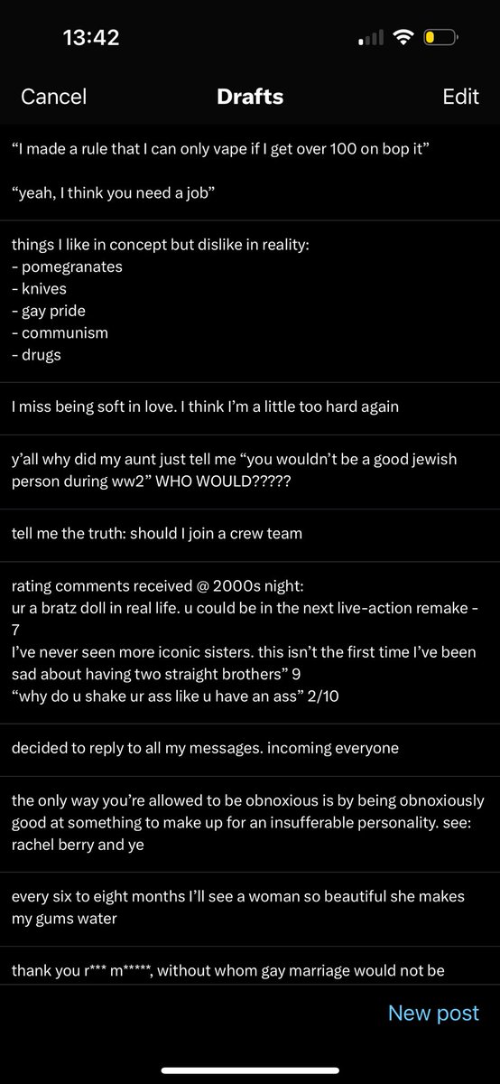 venixam's tweet photo. since we’re moving over to bluesky I’m releasing my drafts. nothing should ever be held back https://t.co/QkjPwZK3ZQ
