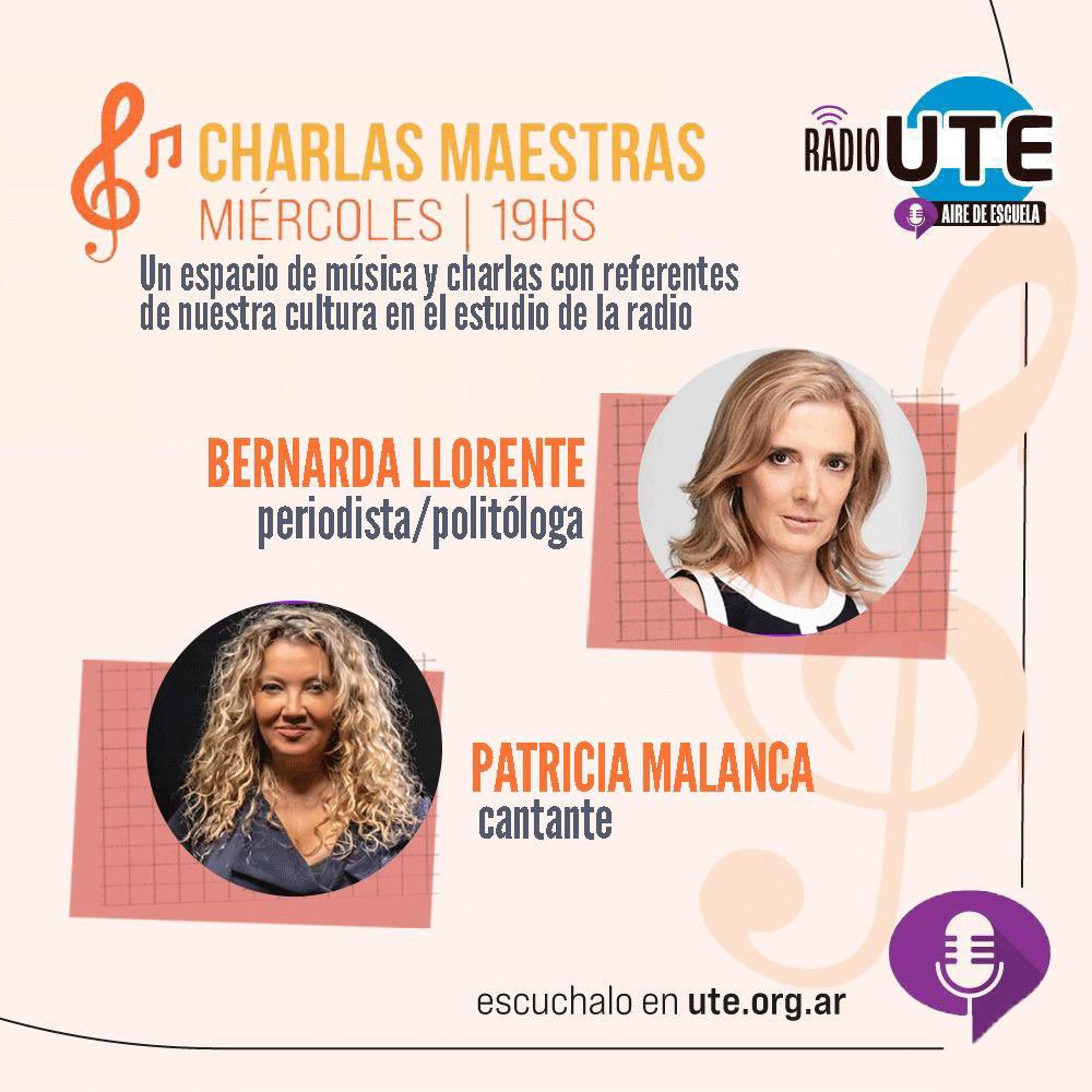 Estaremos conversando en vivo por Radio UTE ahora a las 19 hs. Podes escucharlo y seguirlo por YouTube. 
<a href="/bernardallorent/">Bernarda Llorente</a> <a href="/utectera/">UTE</a>
