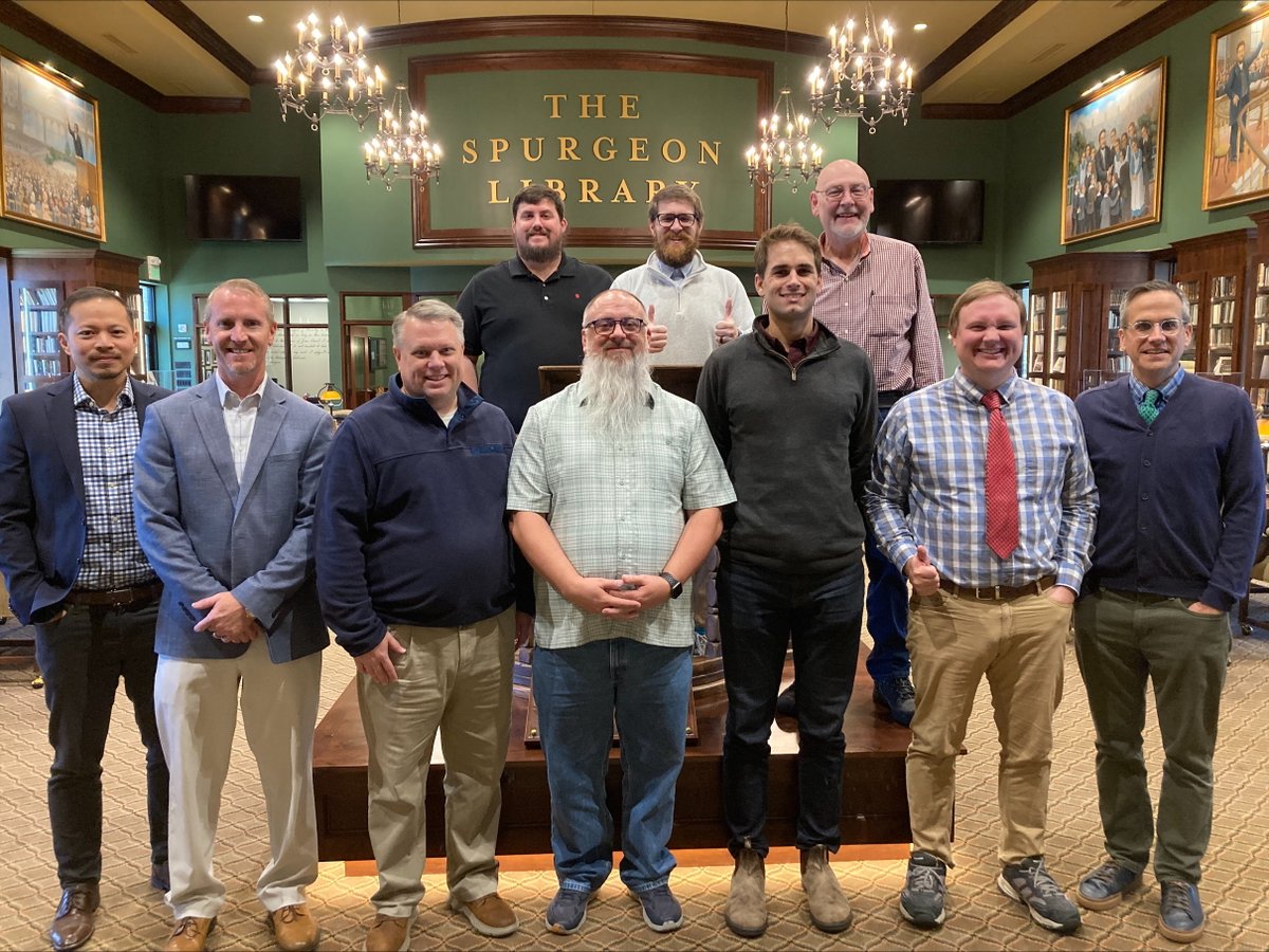 This seminar met on campus this week! Thank you, Dr. Jason Duesing and Dr. Geoff Chang, for leading these students in studying the Reformation.