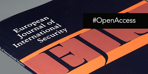 Cambridge University Press - Politics (@cup_polisci) on Twitter photo #OpenAccess from <a href="/EJIntSec/">European Journal of International Security</a> -
Terrorism as an aesthetic signifier: The afterlives of terrorism discourse in Western reactions to wartime suffering - cup.org/48RN0o7
- <a href="/FurtadoHT/">Henrique Tavares Furtado @furtadoht.bsky.social</a> & Jessica Auchter (<a href="/universitelaval/">Université Laval</a>)
#FirstView #OpenAccess from <a href="/EJIntSec/">European Journal of International Security</a> -
Terrorism as an aesthetic signifier: The afterlives of terrorism discourse in Western reactions to wartime suffering - cup.org/48RN0o7
- <a href="/FurtadoHT/">Henrique Tavares Furtado @furtadoht.bsky.social</a> & Jessica Auchter (<a href="/universitelaval/">Université Laval</a>)
#FirstView