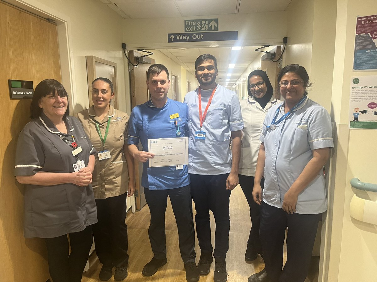 CF inpatient unit -Pearce ward - MFT tweet media