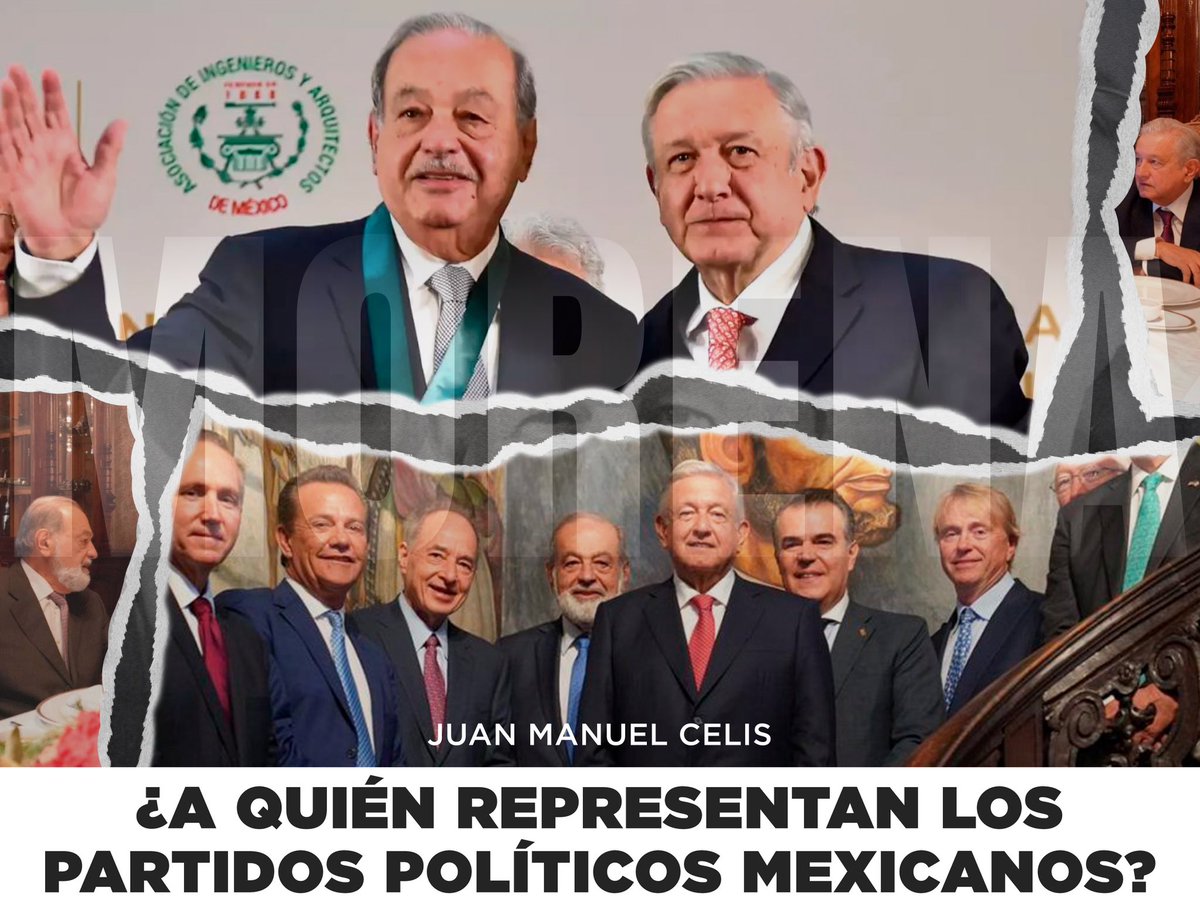 Antorcha sostiene que los partidos políticos no erradicarán la pobreza, no acabarán con el hambre ni combatirán la desigualdad entre clases sociales, son partidos formados por vividores que, representan a la derecha más recalcitrante.

Articulo completo: facebook.com/share/p/1X8wFG…