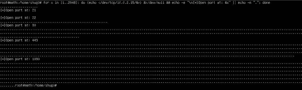 _shug0_'s tweet photo. hmmm...🤔🤔🤔... post 100 ... えーと... ...
!!!!
IT trickery for fun :3

😈😈😈😈😈

--- [ for x in {1..2048}; do (echo </dev/tcp/<ip>/$x) &amp;>/dev/null &amp;&amp; echo -e "\n[+]Open port at: $x" || echo -n "."; done ]--- https://t.co/KJ9kTIvhcD