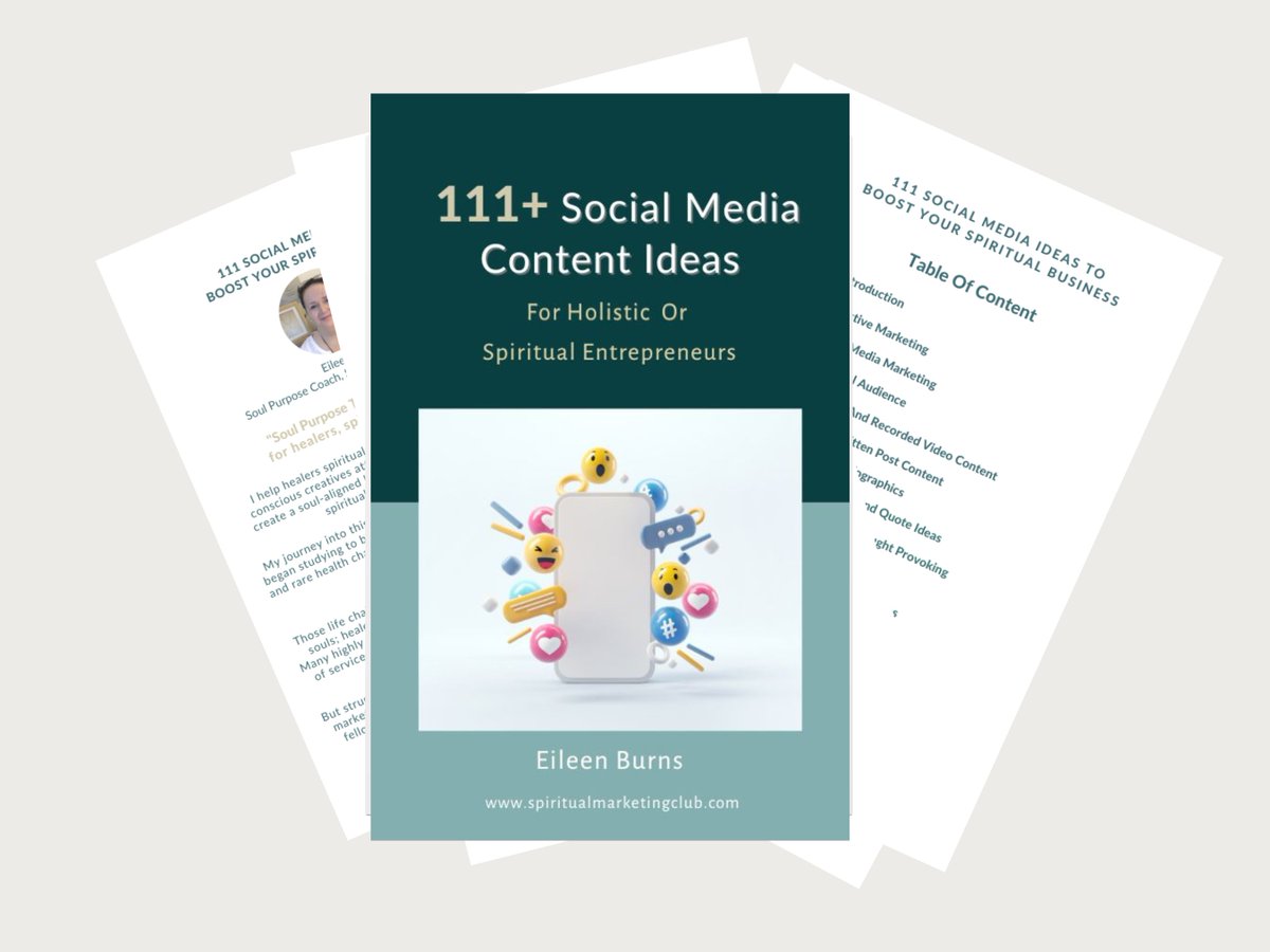 SpiritualMClub's tweet image. Access to over 100 different types of social media content ideas for holistic and spiritual entrepreneurs #holisticmarketing #socialmediaposts #socialmediaideas spiritualmarketingclub.newzenler.com/courses/111-so…