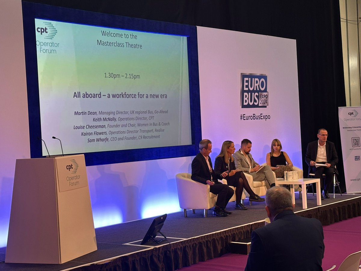 CPT_UK's tweet photo. What a day! Thanks to everyone who participated in the inaugural #CPTOperatorForum. It was wonderful to see so many faces old and new, clearly united in driving our industry forward through shared knowledge and a passion for providing better journeys for all. #EuroBusExpo2024 https://t.co/bKNASH9hb8