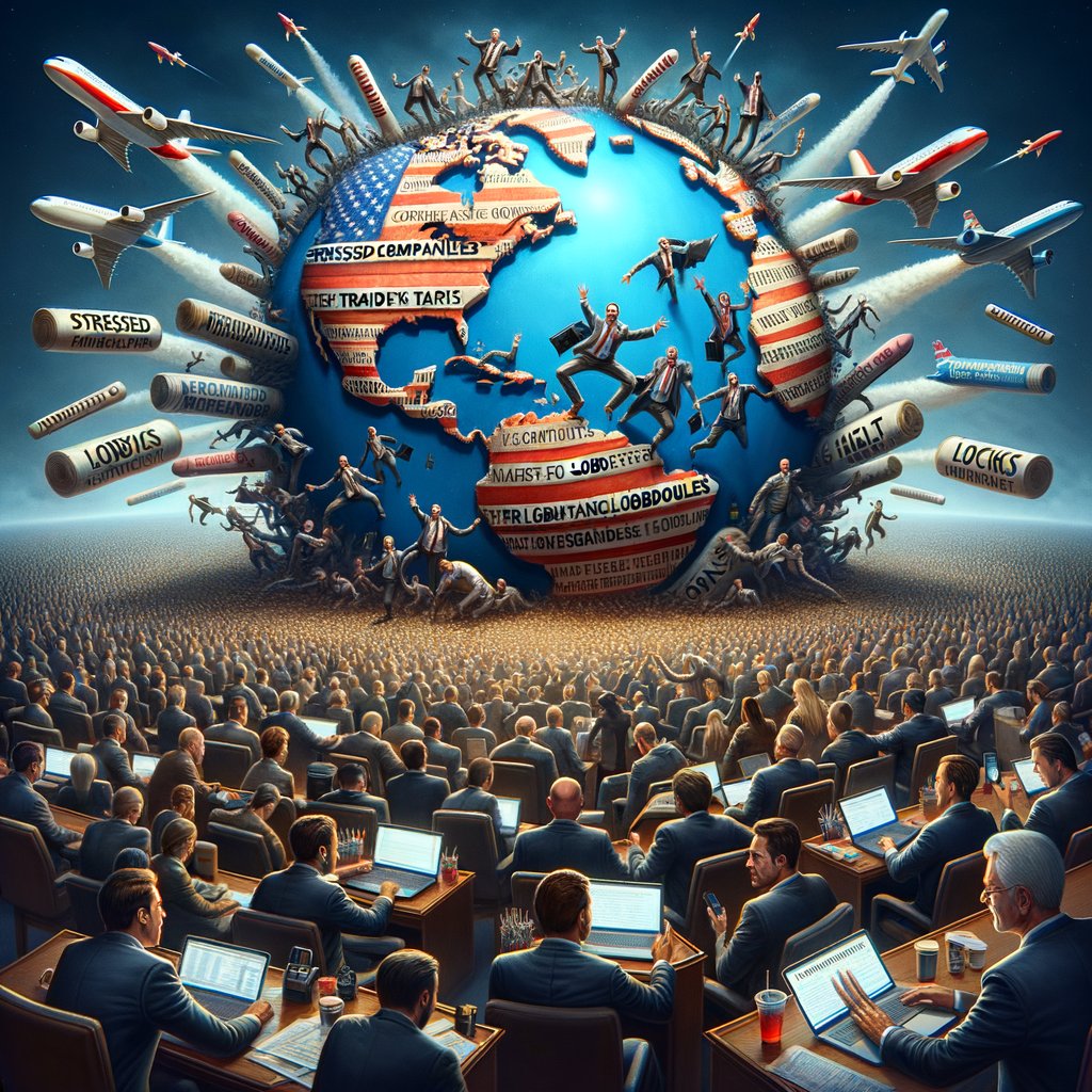 DKPDesign's tweet photo. 💼🎭 How are trade tariffs impacting LIVE entertainment? Amid Trump's tariff threats, U.S. companies are scrambling for lobbyists &amp; loopholes. Could the next cost surge raise ticket prices or halt shows worldwide? 🎟 #LiveEvents #TradeWars #IndustryImpact

👀 Stay tuned for more! https://t.co/hBvIrpVIOs