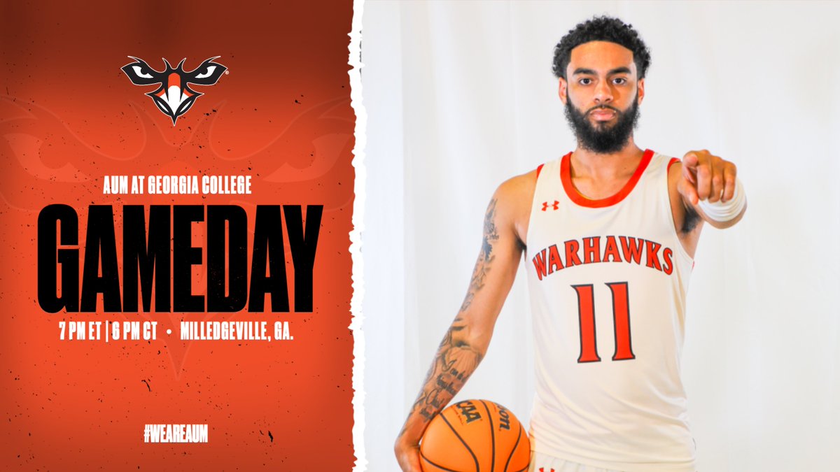 Headed over to central Georgia to face the Bobcats tonight.

📊 aumathletics.com/MBBstats
📺 pbcsportsnetwork.com/gcbobcats/

#WeAreAUM