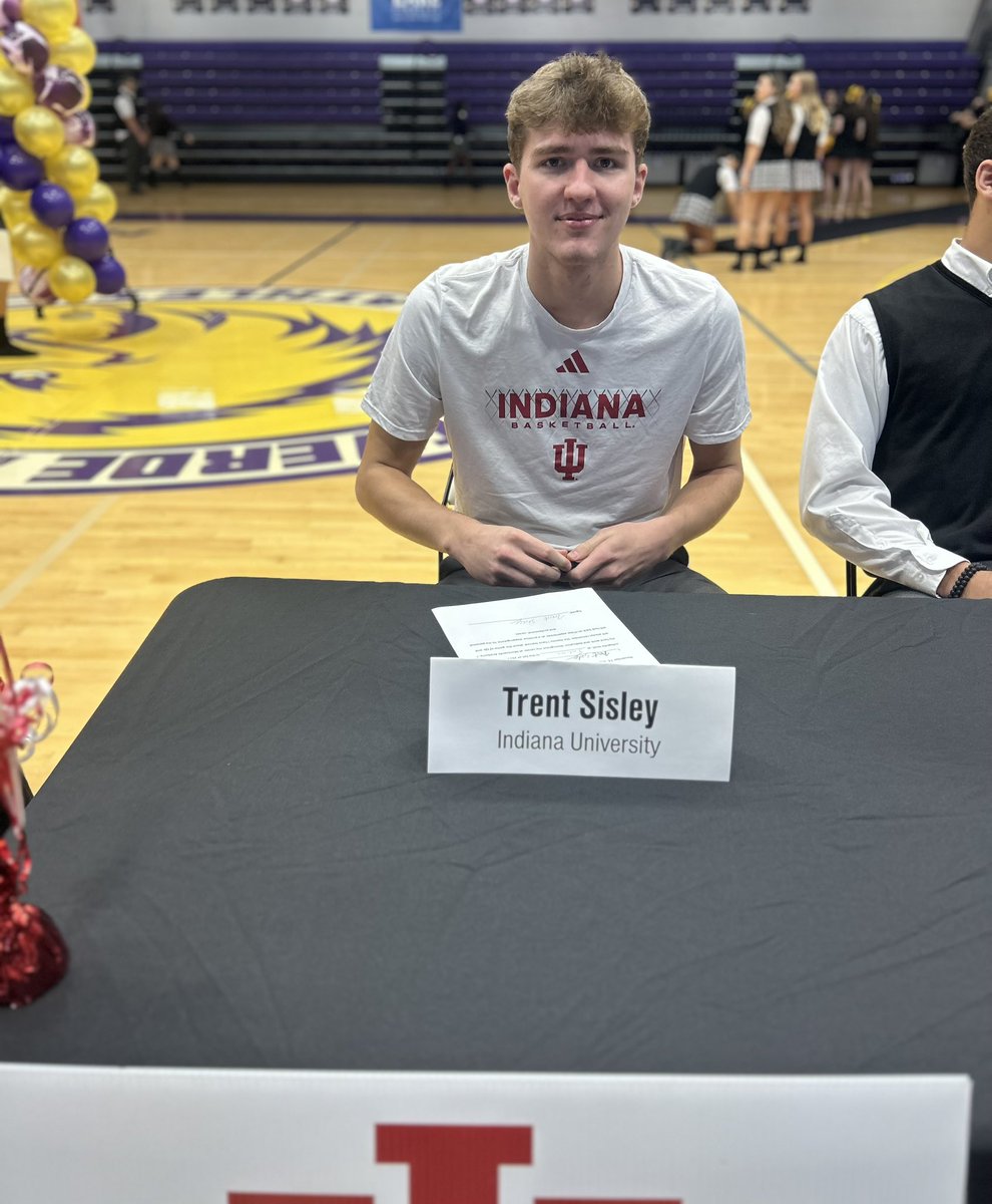 4-star forward Trent Sisley signing with Indiana. #iubb