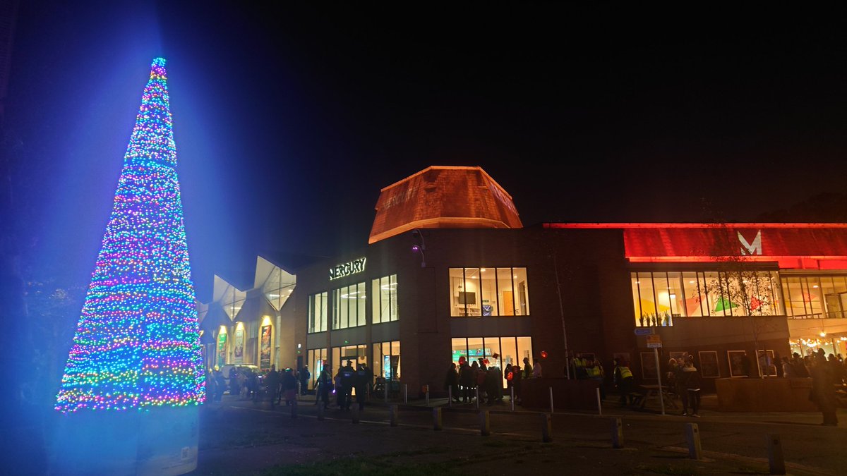Christmas lights tonight, but we are always switched on in Colchester. #cohousing #lifestyle #OnlyThirtyBadJokeDaysLeftBeforeChristmas