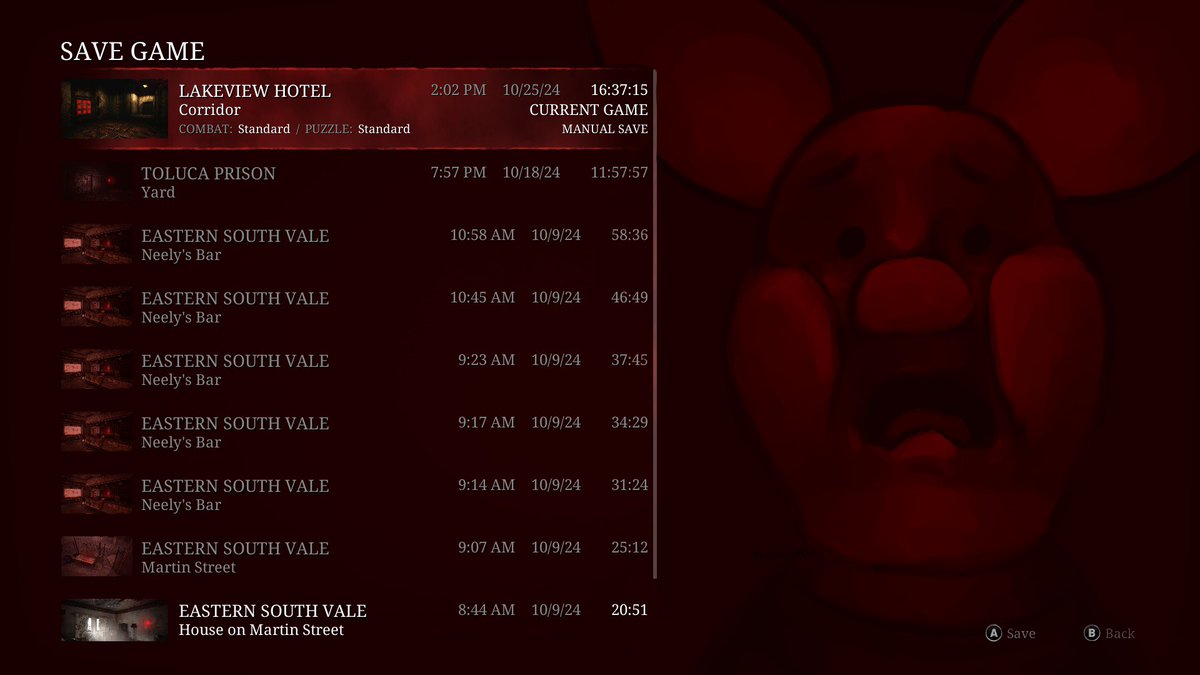 mujae_bon's tweet photo. In my restless dreams, I see that town.
The Hundred Acre Wood.

#pigletsbiggame #silenthill https://t.co/vbrJg7sEM5