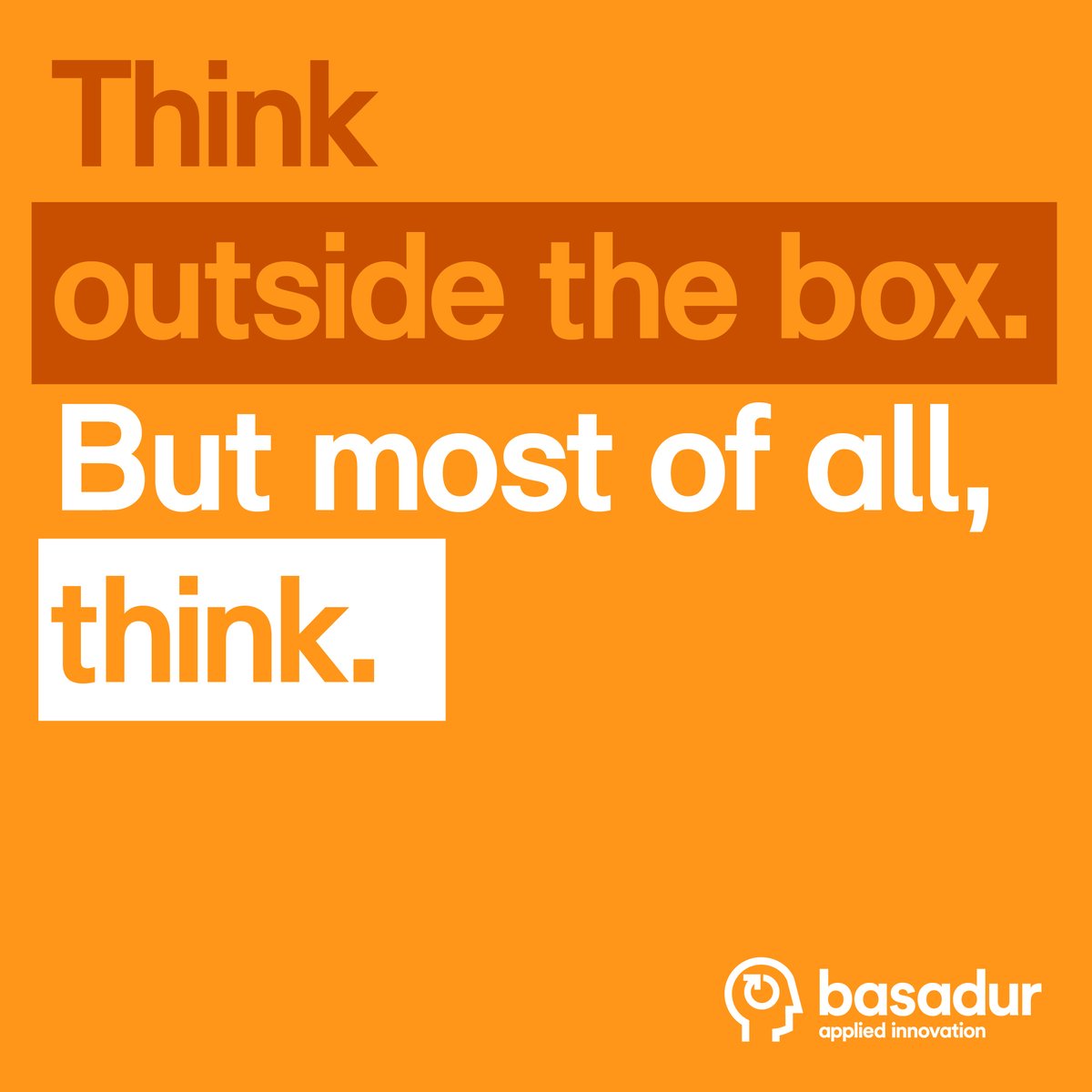 Deferral of judgment is the gateway to innovative thinking and building trust. Research shows that the following thinking skills can be learned:

-Avoid making premature negative judgments (both when working alone and with others)
-Do not jump prematurely to a conclusion as to