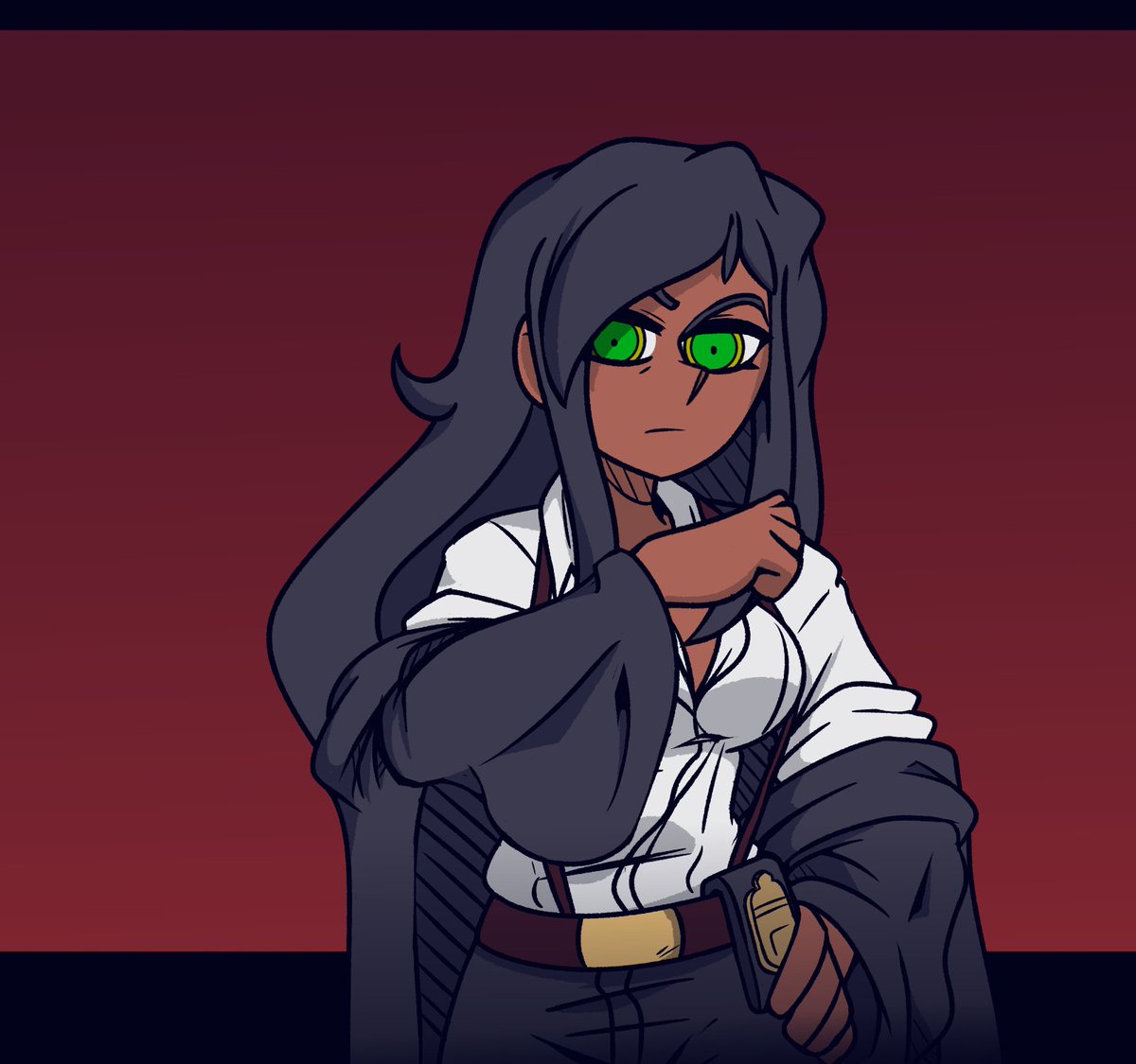 The Agent is investigating a strange, pink portal that's caused some people to disappear. 

She's stepped into it to enter <a href="/Poject_x_group/">project x love potion aftershocks</a> 's world. 

"Why do I smell roses?"