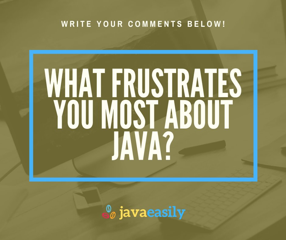 JavaEasily's tweet image. Sometimes you can just get so frustrated with technology, you just want to throw your laptop out of the window.  🪟  I get it, we&apos;ve all been there too!

What frustrates you most about Java to the point where you&apos;re like &quot;what the....?&quot;?  

#javabeginner #java #javaeasily