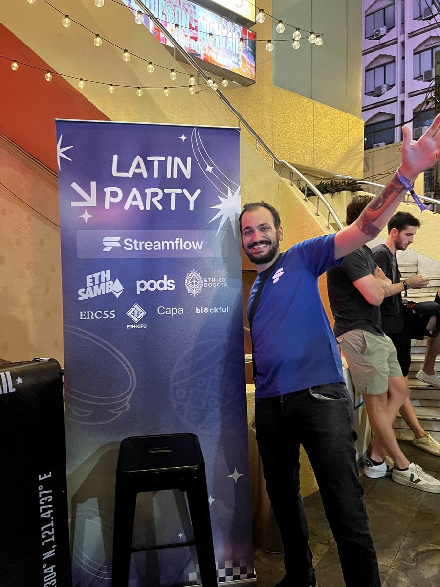 Latin Party happening in Bangkok 🎉

🤗 Are you around? Join us at the Revolucion Cocktail!

Let’s connect iRL and make waves! 🌊