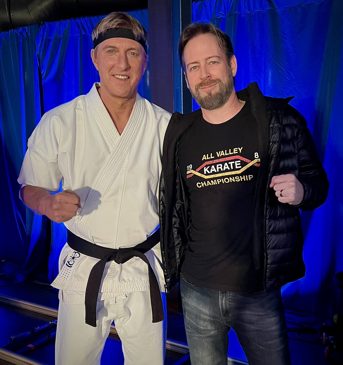 Chris Rafferty (@chrisrafferty) on Twitter photo #CobraKai returns TOMORROW @ MIDNIGHT (PST). 5 brand new eps featuring the most EPIC tournament of the entire show! Been a dream come true for me writing tournament fighting in the #KarateKid universe, and working with this badass <a href="/WilliamZabka/">William Zabka</a> #JohnnyLawrence đ€ #CobraKai returns TOMORROW @ MIDNIGHT (PST). 5 brand new eps featuring the most EPIC tournament of the entire show! Been a dream come true for me writing tournament fighting in the #KarateKid universe, and working with this badass <a href="/WilliamZabka/">William Zabka</a> #JohnnyLawrence đ€