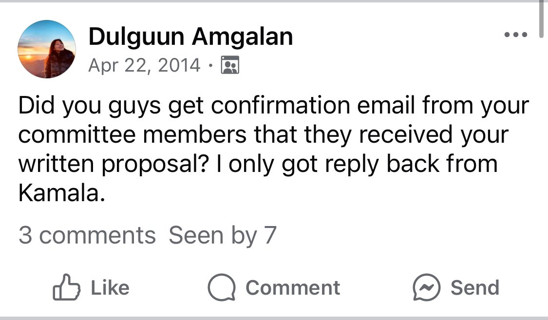 Loool…My post 10 years ago. You can say Kamala and I go way back 😜