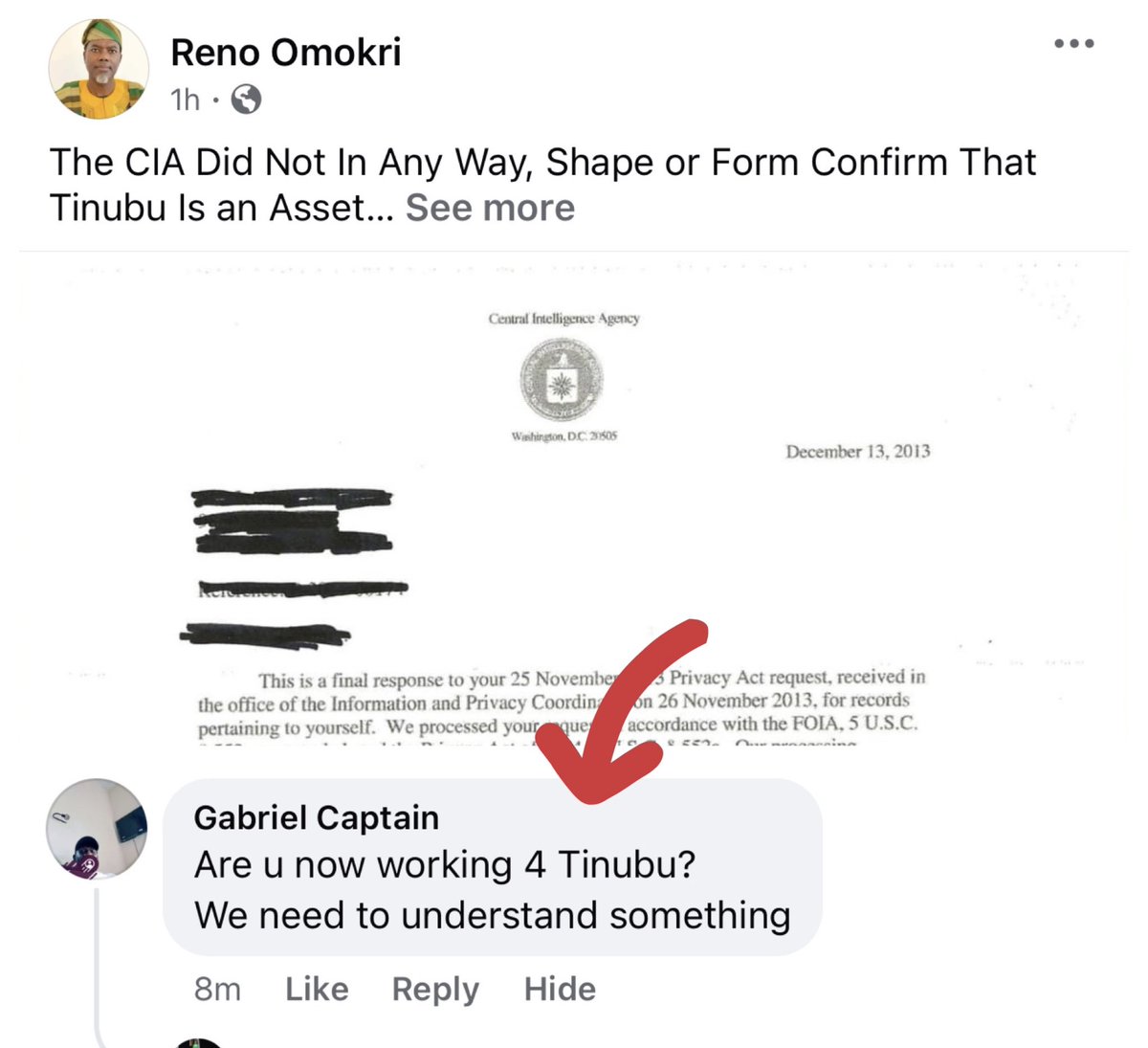 Reno Omokri tweet media