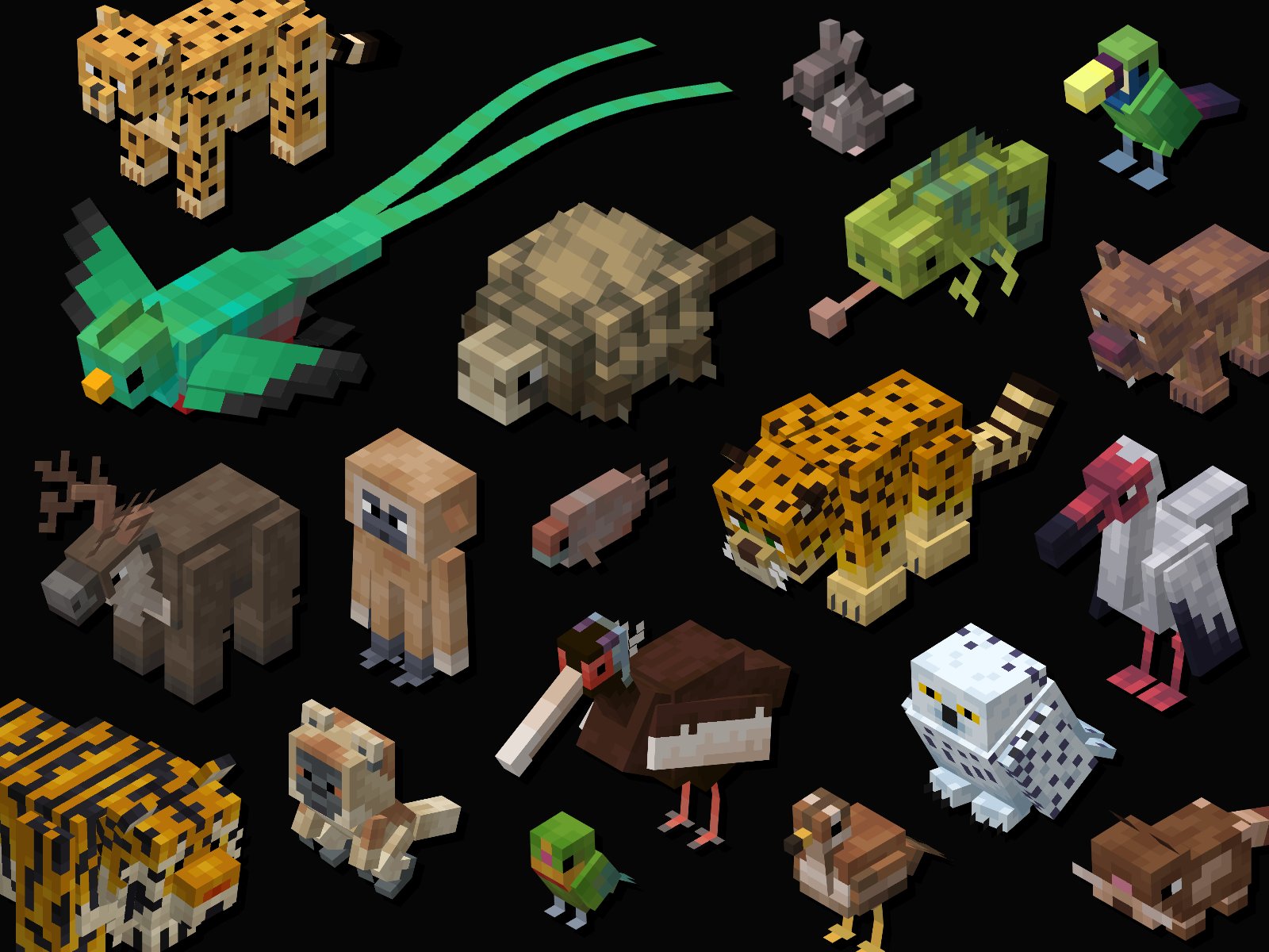 Minecraft All Creatures This Earth Day, We Look At All The Creatures