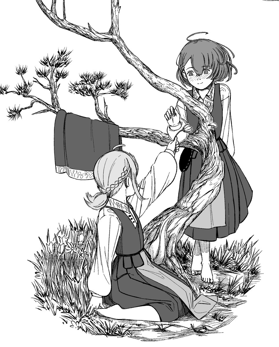 Chives___'s tweet image. I'm working on my comic Pristine. If interested, you can read it for free at readpristine.com 👈😤