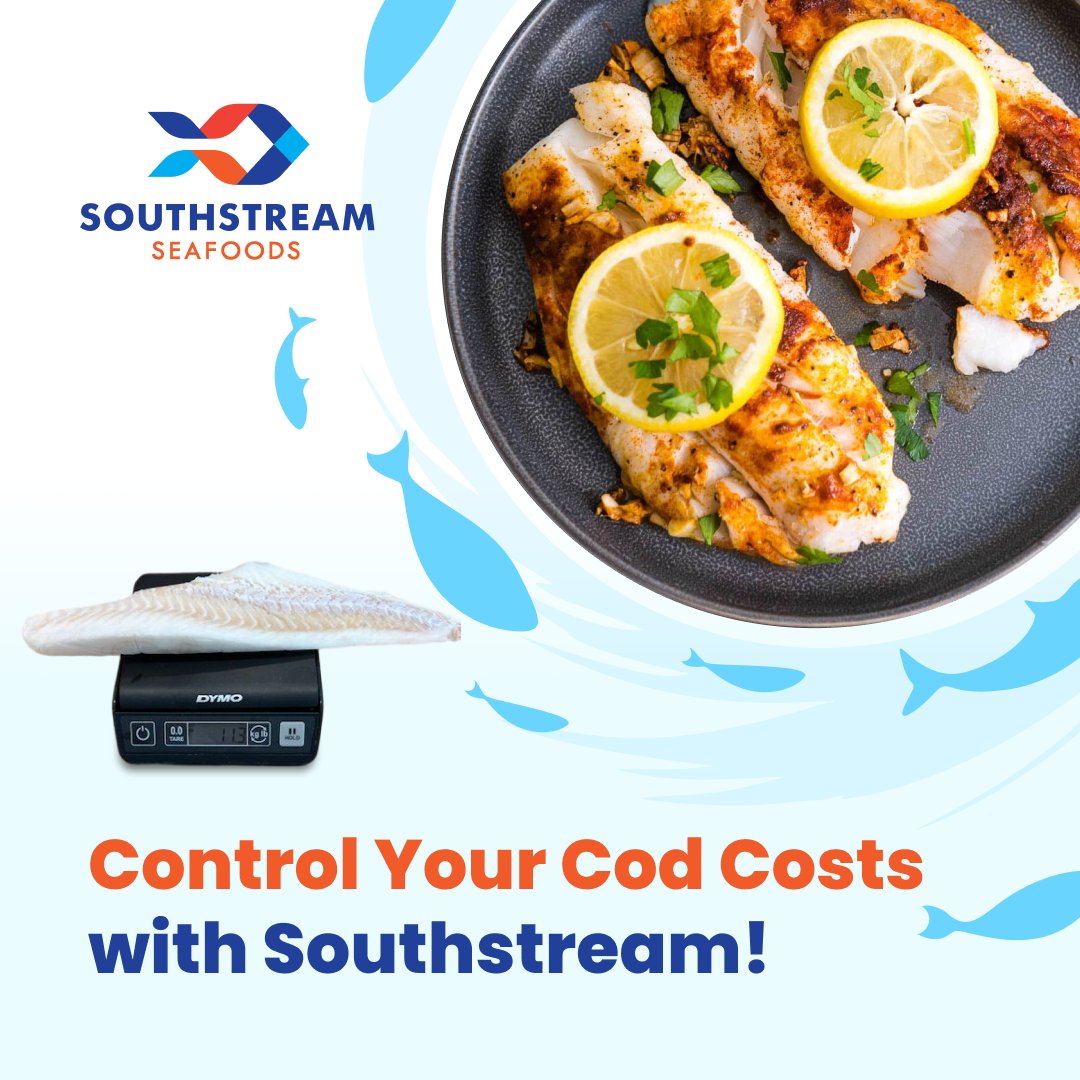 SouthstreamSfds's tweet image. #AtlanticCod quotas are expected to shrink in 2025, but your #ConsistentSupply and pricing don’t have to. Lock in your #CodFillets now through March 2025: 
* All natural, #IQF
* 8-16 oz.
* 5-8 oz.
* Packed (1/10# cases)
* Taking monthly program sales

💬: southstream.com/contact/