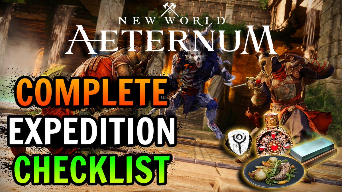 MrInvinn's tweet image. today I have covered everything that you need to succeed in expeditions of all levels in New World: Aeternum. A @playnewworld Expedition Checklist.

Watch it here: youtu.be/CcZ6q52xXqc

#PlayNewWorld #NewWorldAeternum