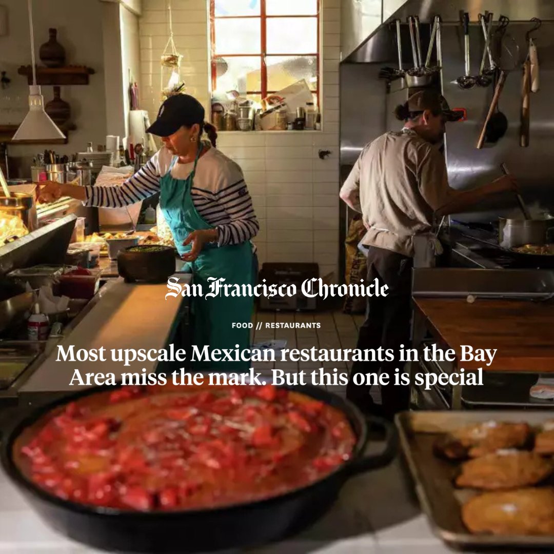 BomberaOak's tweet photo. "After nearly three years in operation, the restaurant has become one of Oakland’s most sought-after tables." 

Thank you @fukufoodz for the wonderful review for @sfchronicle_food

https://t.co/xSDhsAxDYp https://t.co/EDeniLSCg6