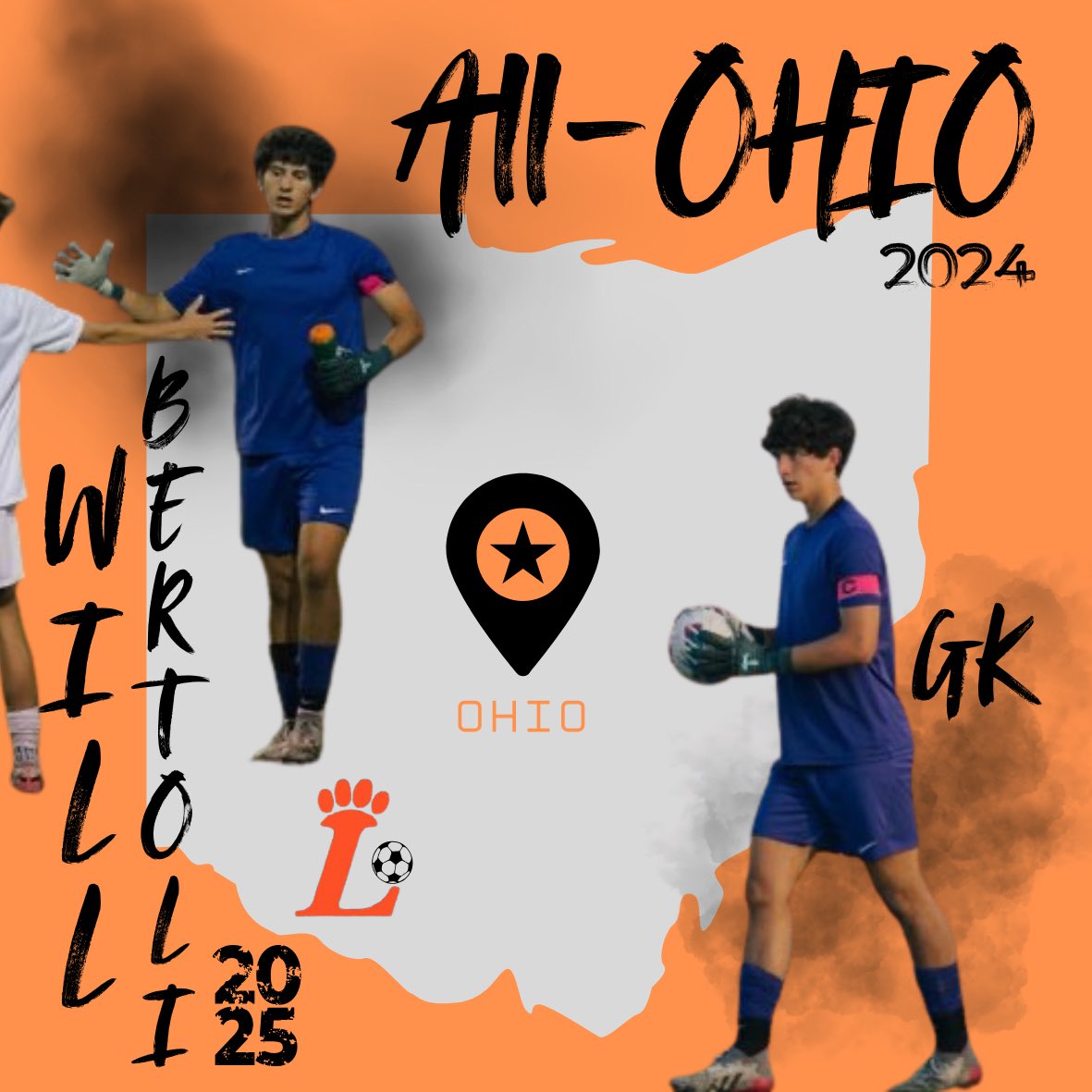 We are excited to announce that our big man in goal, number 0, Will Bertoli, has been named to the Div II All State team for the 2024 season. Congrats to this hard-working senior leader on this incredible honor! Way to represent
