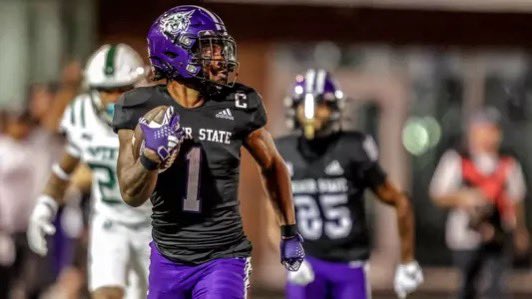 WCCSG_'s tweet photo. Rushing yard leaders in the West(FCS) 🏈

1. Targhee Lambson(S. Utah) 1597 🤯
2. Scottre Humphrey(MSU) 1191 💪🏻 
3. Lan Larison(UC Davis) 1061
4. Damon Bankston(Weber) 1050
5. Elijah Tau-Tolliver(Sac St) 869 https://t.co/1xbBrvpQuk