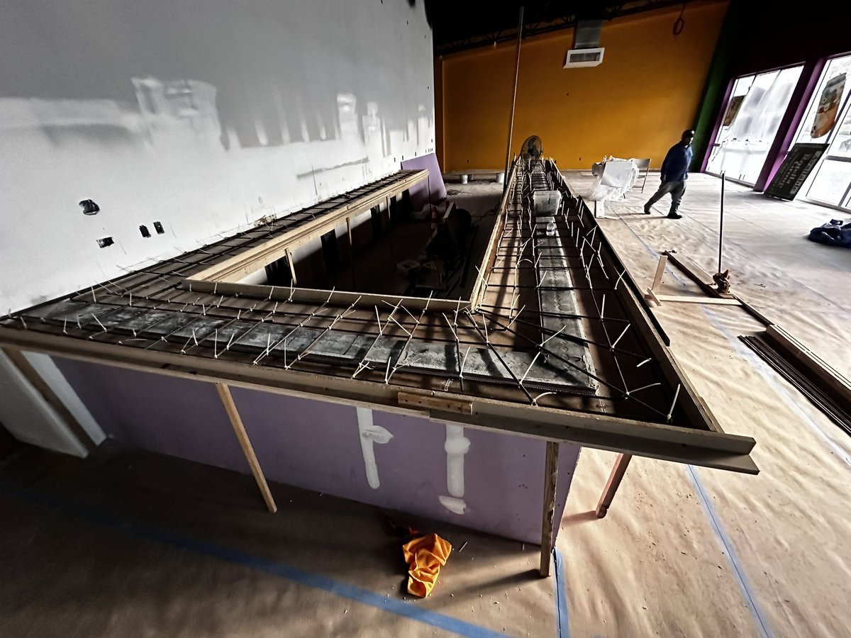 KoncreteArt's tweet photo. Getting ready to pour a new concrete countertop for the Voodoo Brewing Company coming soon to Oakland Park, FL! 🍻 https://t.co/2PEhOCWPTN