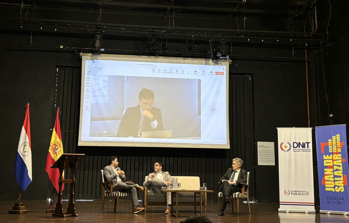 py_rsm's tweet photo. Participamos en el evento sobre el convenio de doble tributación entre España y Paraguay, organizado por la Oficina Económica y Comercial de la Embajada de España en Paraguay. En este, profundizamos en su impacto en las relaciones comerciales y fiscales entre ambos países. https://t.co/dcL4mYxtHM