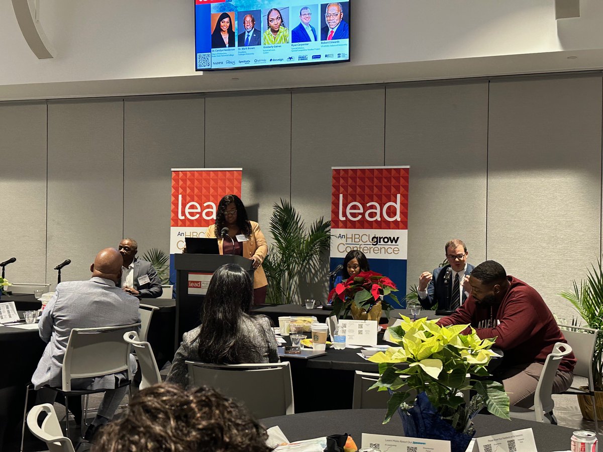 HBCUgrow's tweet photo. Inspired by the words of wisdom shared at LEAD 2024? Let's put them into action!  

"𝗖𝗵𝗮𝗹𝗹𝗲𝗻𝗴𝗲 𝘆𝗼𝘂𝗿𝘀𝗲𝗹𝗳 𝘁𝗼 𝗮𝘀𝗸 𝘁𝗵𝗲 𝗯𝗶𝗴𝗴𝗲𝗿 𝗾𝘂𝗲𝘀𝘁𝗶𝗼𝗻"

How can we empower our students to become innovative problem-solvers? Share your thoughts! https://t.co/ZIGcIztlgG