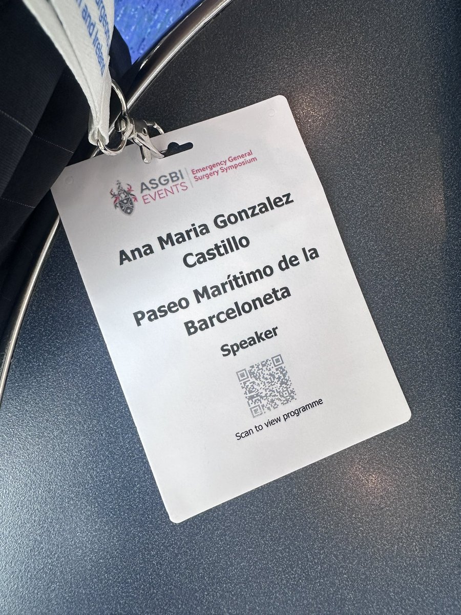 Ana González, MD, PhD, FEBS Em Surg tweet media