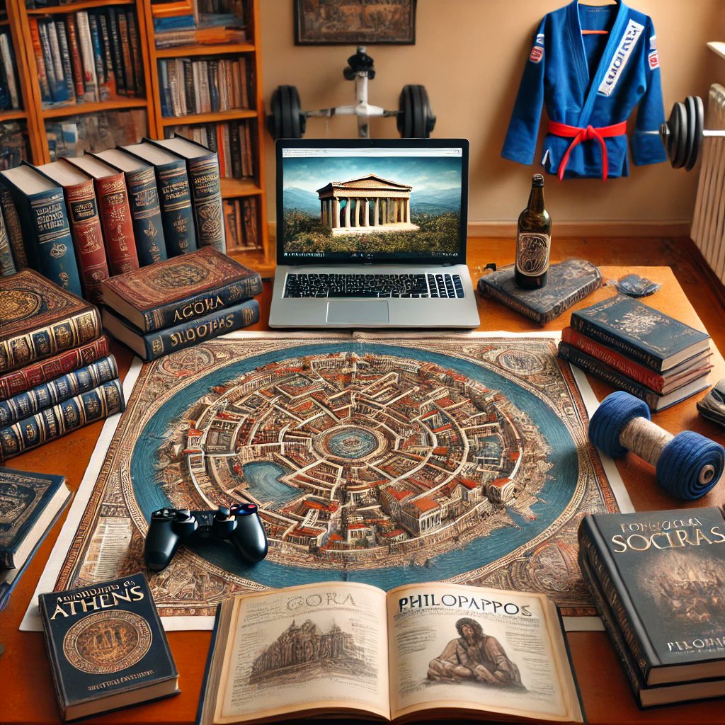 based on everything you know about me, draw a picture representing my life