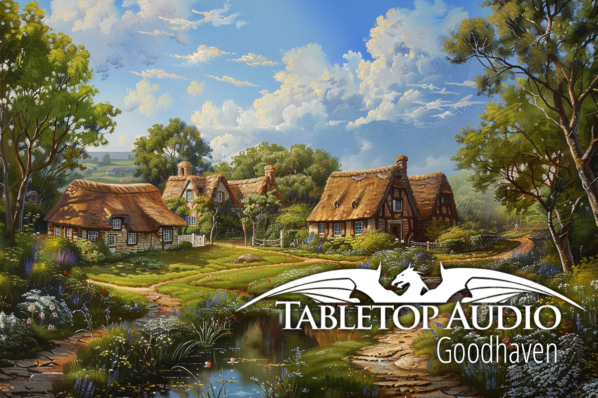 New Ambience: "Goodhaven" is out of sneak-peek and live on tabletopaudio.com                         

Patreon patrons receive 4 additional versions. Thank you all for your support! - Tim                          

#rpg #ttrpg #dnd #boardgames